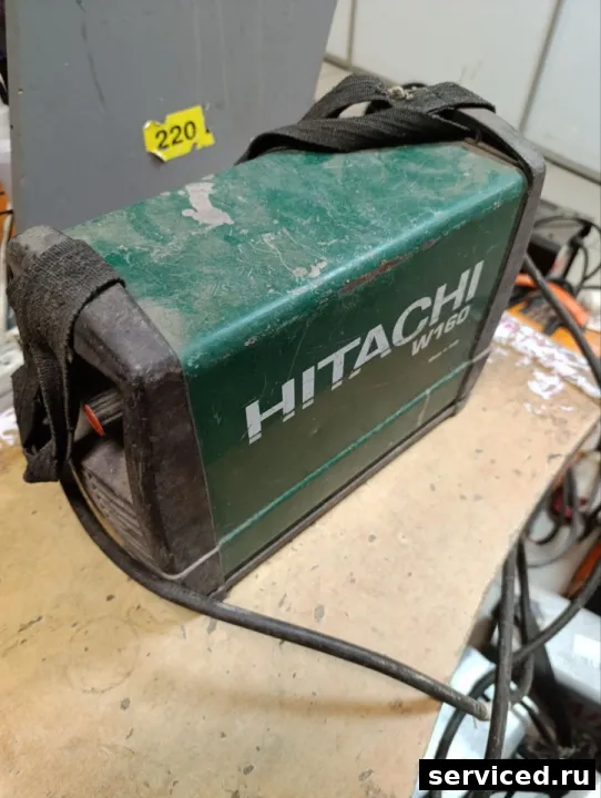 Инверторный сварочник Hitachi w160